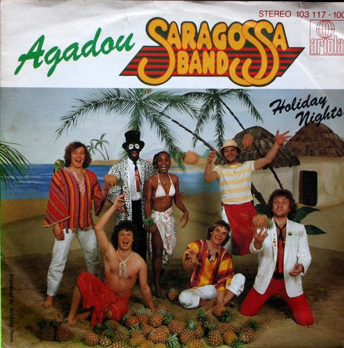 Saragossa Band - Agadou 06708 Vinyl Singles Goede Staat