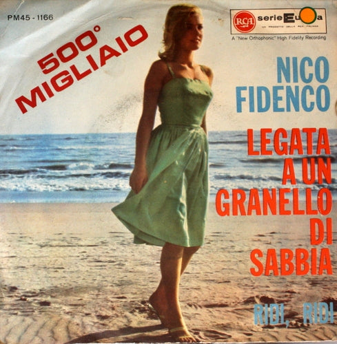 Nico Fidenco - Legata A Un Granello Di Sabbia 08651 Vinyl Singles Goede Staat