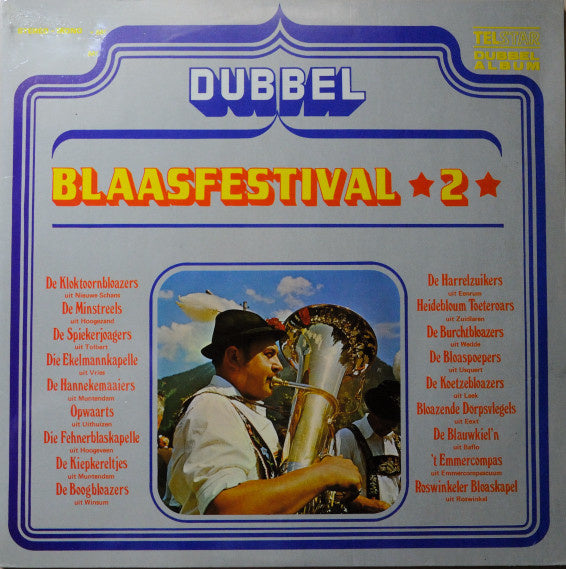 Various - Blaasfestival 2 (LP) 40730 Vinyl LP Goede Staat