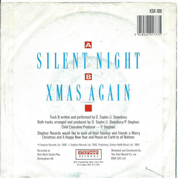 David Saylor - Silent Night 22903 Vinyl Singles Goede Staat