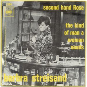 Barbra Streisand - Second Hand Rose 01257 Vinyl Singles Goede Staat