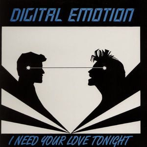 Digital Emotion - I Need Your Love Tonight 09864 Vinyl Singles Goede Staat