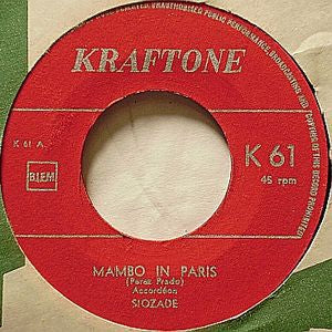 Siozade - Mambo In Paris 09897 Vinyl Singles Goede Staat