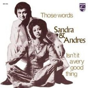 Sandra & Andres - Those Words 04555 Vinyl Singles Goede Staat