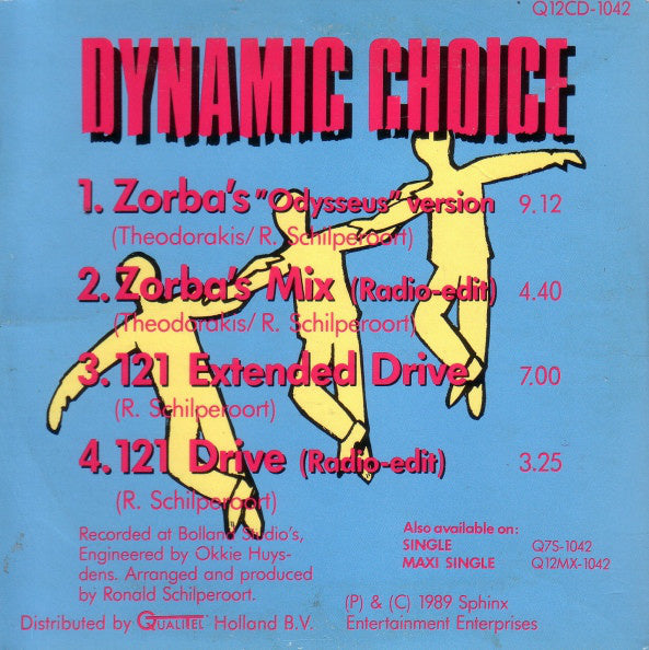 Dynamic Choice Featuring Hellenique - Zorba's Mix 27046 Vinyl Singles Goede Staat