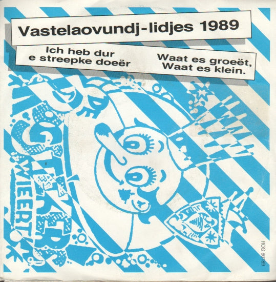 Frenske Adriaens, Marie-José Damhuis & 't Rogstaekerskoeër - Vastelaovundj-lidjes 1989 10403 Vinyl Singles Goede Staat