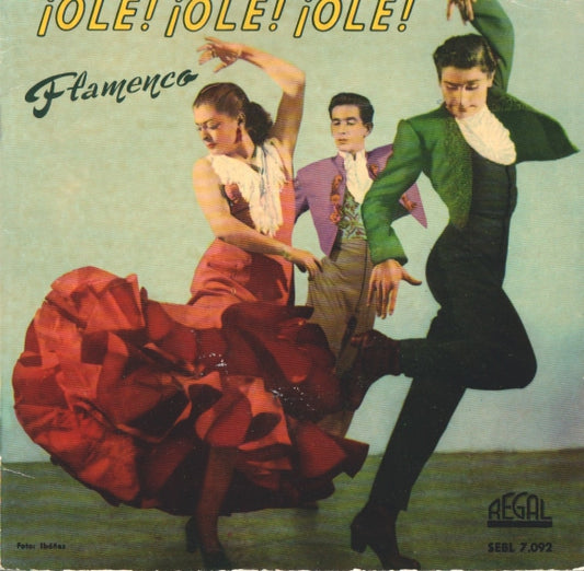 Various - Ole! Ole! Ole! Flamenco (EP) 10740 Vinyl Singles EP Goede Staat