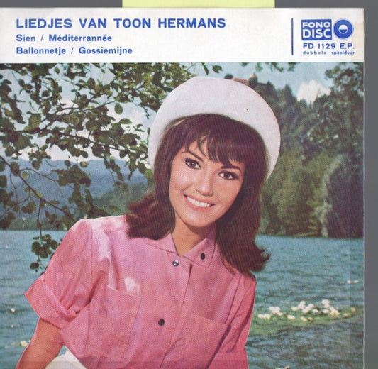 Ab Reinders - Liedjes Van Toon Hermans (EP) 10813 Vinyl Singles EP Goede Staat