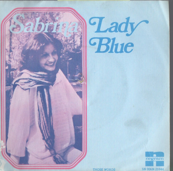 Sabrina - Lady Blue 10947 Vinyl Singles Goede Staat