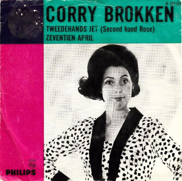 Corry Brokken - Tweedehands Jet (Second Hand Rose) 23343 Vinyl Singles Goede Staat