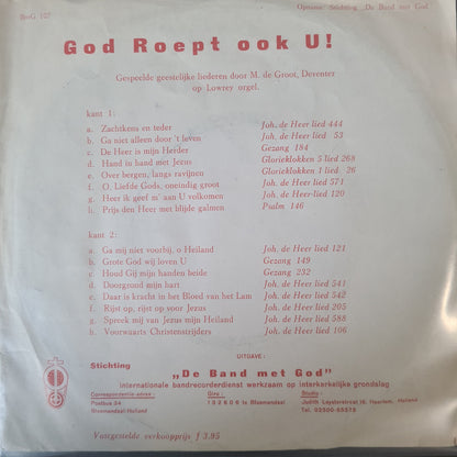 M. de Groot - God Roept Ook U 14309 Vinyl Singles Goede Staat