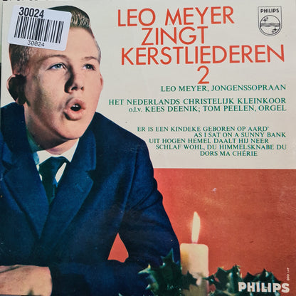 Leo Meyer - Zingt Kerstliederen 2 (EP) 30024 Vinyl Singles EP Goede Staat