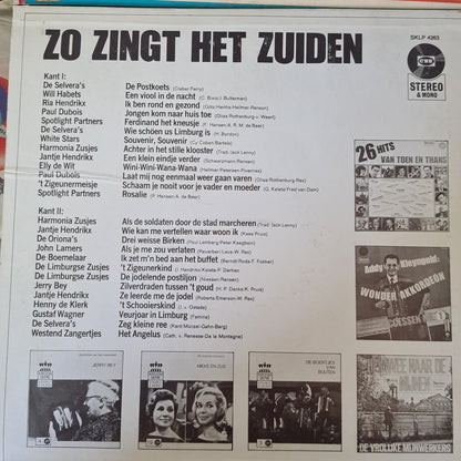 Various - Zp Zingt Het Zuiden (LP) 48479 Vinyl LP Goede Staat