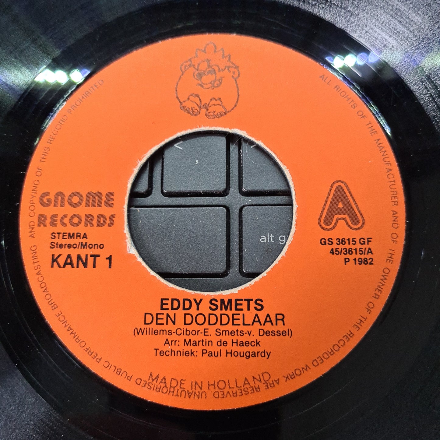 Eddy Smets - Den Doddelaar 16524 Vinyl Singles Goede Staat