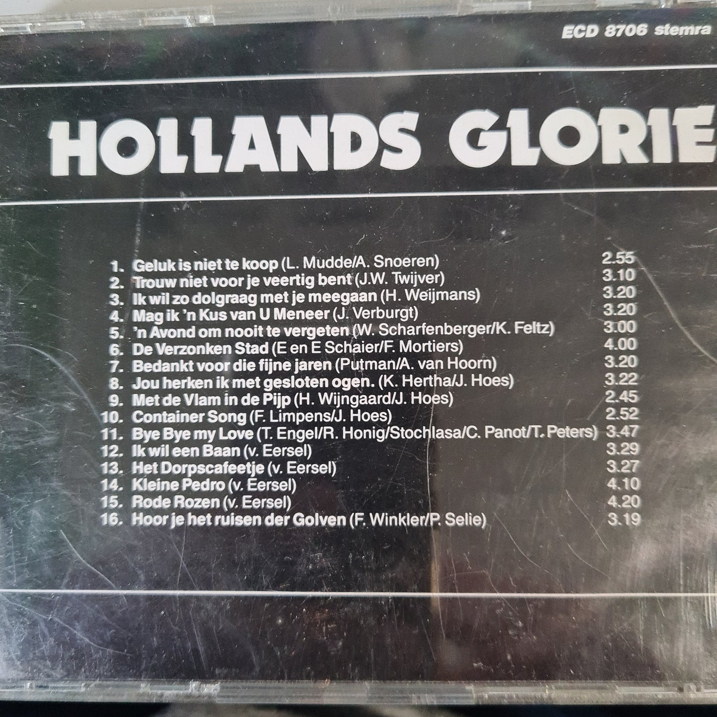 Various - Hollands Glorie - 16 Hollandse Verzamel Hits (CD) Compact Disc Goede Staat