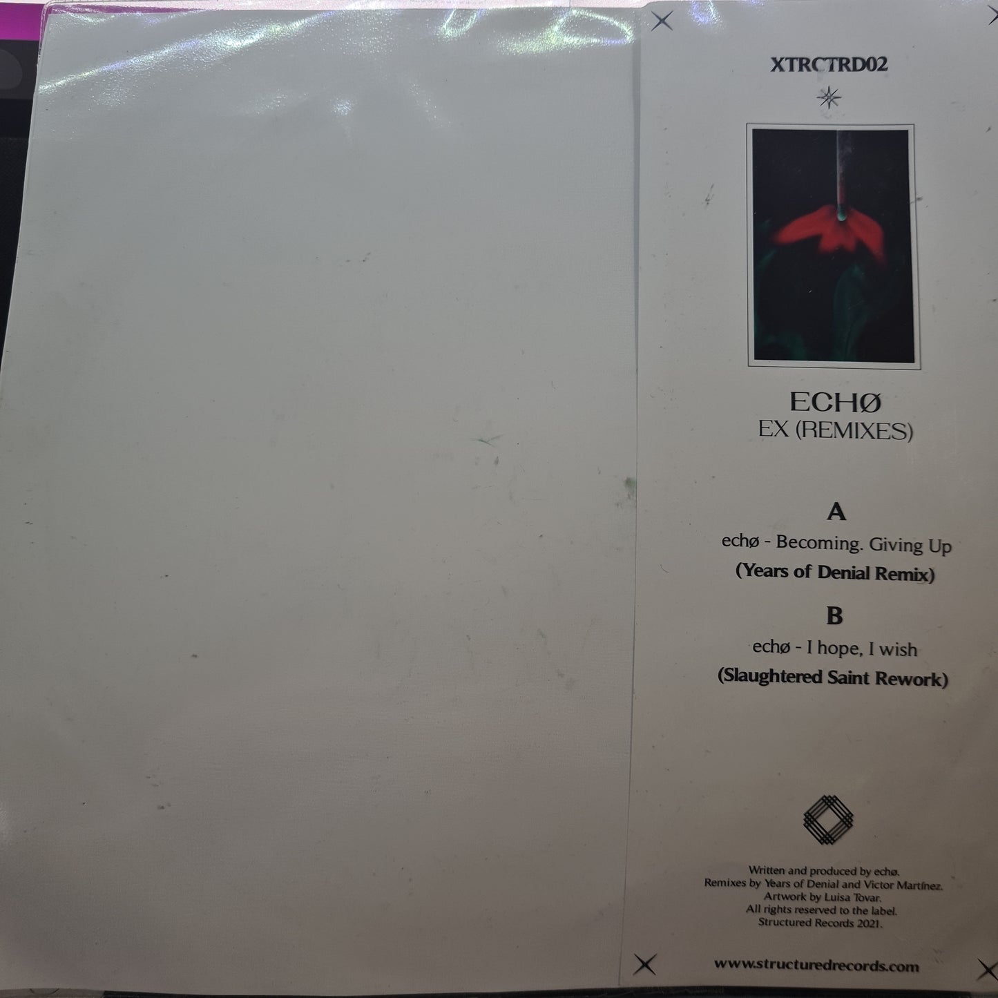 Echø - Ex Remixes (10") 49355 Vinyl LP Goede Staat