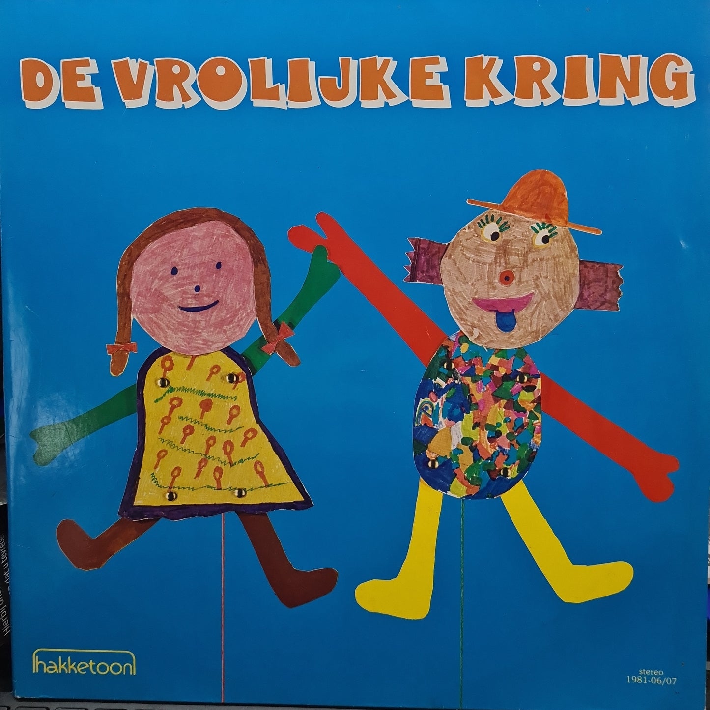 Nationaal Volksdansorkest - De Vrolijke Kring (LP) 49390 Vinyl LP Dubbel Goede Staat