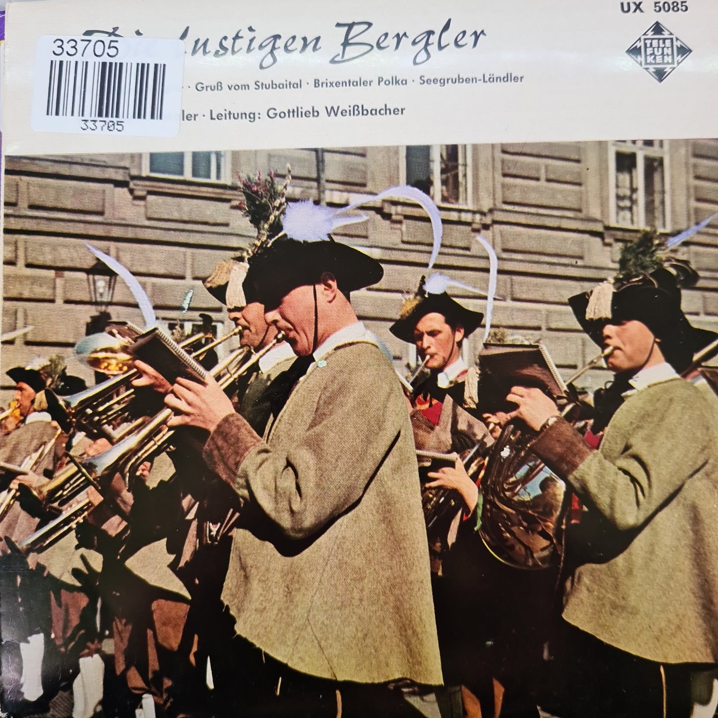 Lustigen Bergler - De Lustigen Bergler (EP) 33705 Vinyl Singles EP Goede Staat