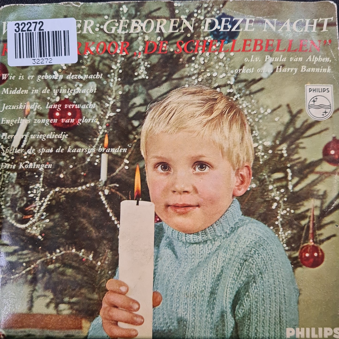 Schellebellen - Wie is er geboren deze nacht? 32272 Vinyl Singles EP Goede Staat