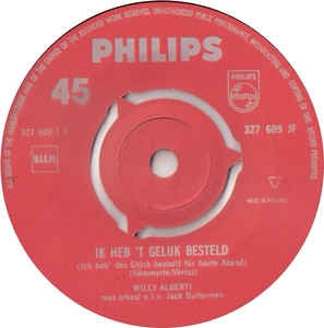 Willy Alberti - Ik Heb 't Geluk Besteld 36346 Vinyl Singles Goede Staat ++