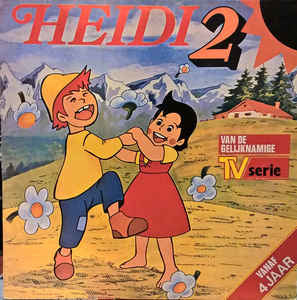 Heidi - Heidi 2, Heidi Bij Op Berg Op De Alpenweide (LP) 40419 Vinyl LP Goede Staat