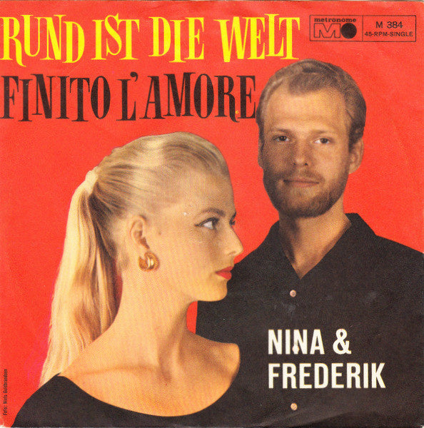 Nina & Frederik - Rund Ist Die Welt 13068 Vinyl Singles B-Keus (B)