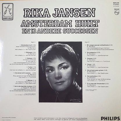 Rika Jansen - Amsterdam Huilt En 13 Andere Successen (LP) 42757 Vinyl LP Goede Staat