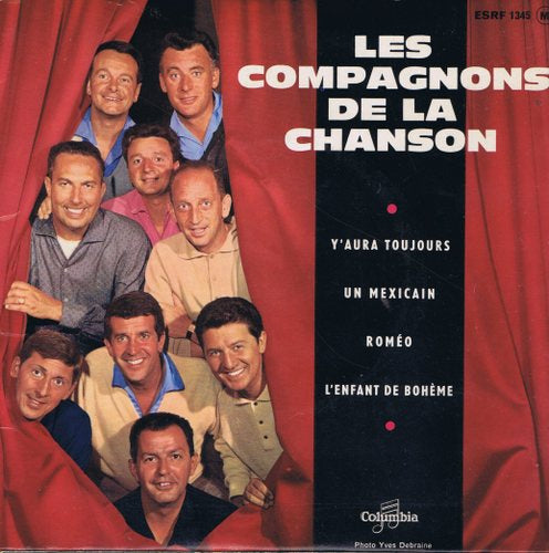 Compagnons De La Chanson - Y'Aura Toujours (EP) Vinyl Singles EP Goede Staat