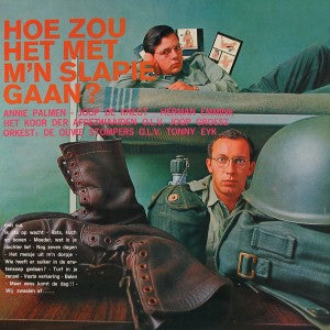 Annie Palmen, Joop de Knegt, Herman Emmink - Hoe Zou Het Met M'n Slapie Gaan (LP) 46302 Vinyl LP Goede Staat