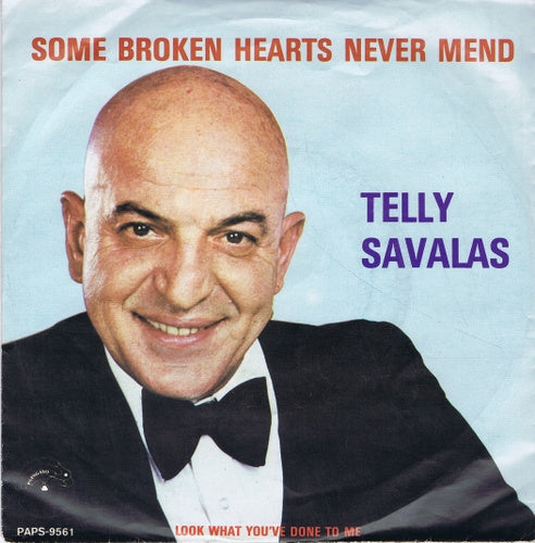 Telly Savalas - Some Broken Hearts Never Mend 11406 Vinyl Singles Goede Staat