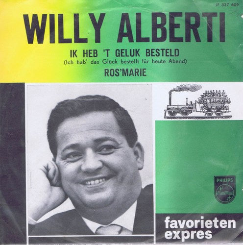 Willy Alberti - Ik Heb 't Geluk Besteld 36346 Vinyl Singles Goede Staat ++