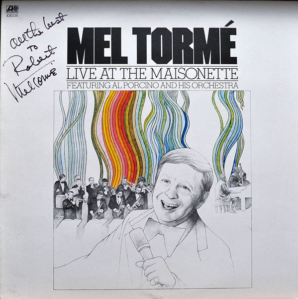 Mel Tormé Featuring Al Porcino And His Orchestra - Live At The Maisonette (LP) 40486 Vinyl LP Goede Staat