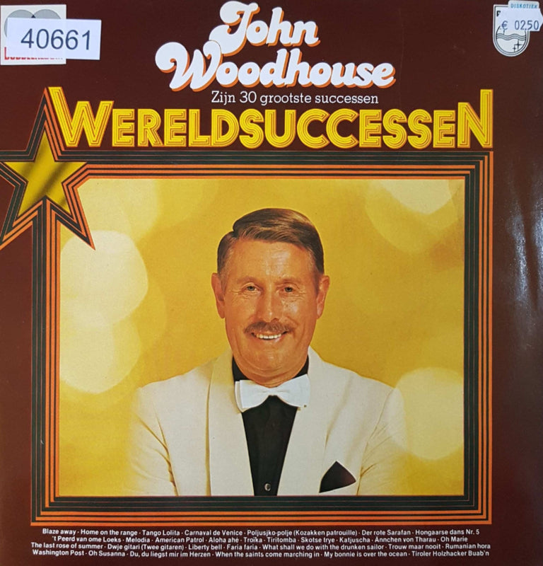 John Woodhouse - 30 Grootste Successen (LP) 40661 Vinyl LP Goede Staat