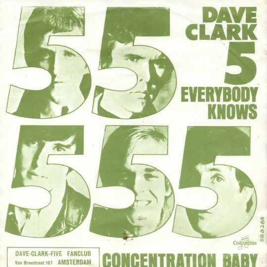 Dave Clark Five - Everybody Knows 34102 Vinyl Singles Goede Staat