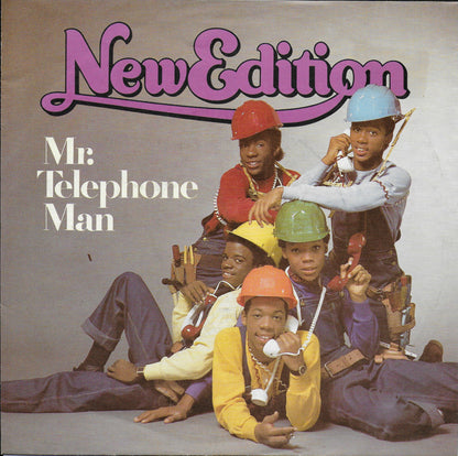 New Edition - Mr Telephone Man 25162 Vinyl Singles Goede Staat