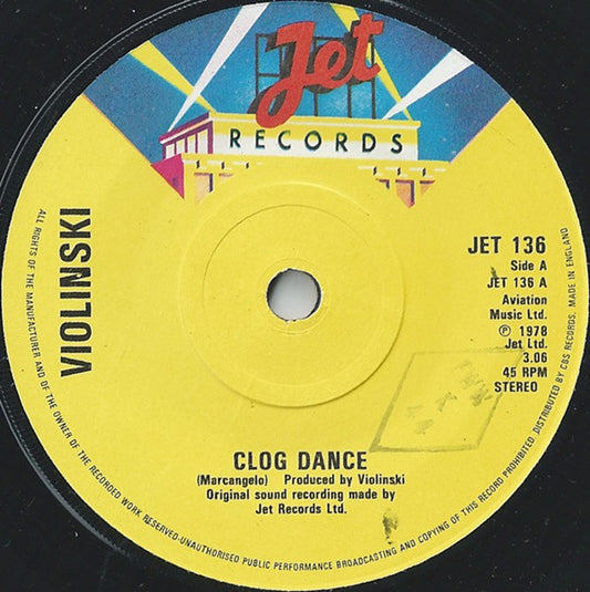 Violinski - Clog Dance 23570 Vinyl Singles Goede Staat