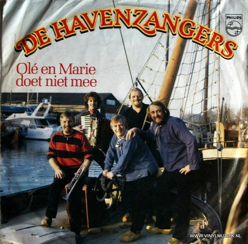 Havenzangers - Olé En Marie Doet Niet Mee 05605 Vinyl Singles Goede Staat