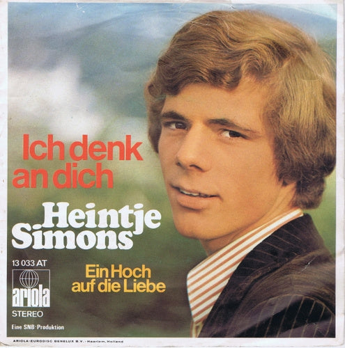 Heintje Simons - Ich Denk An Dich 04194 12540 27848 Vinyl Singles Goede Staat