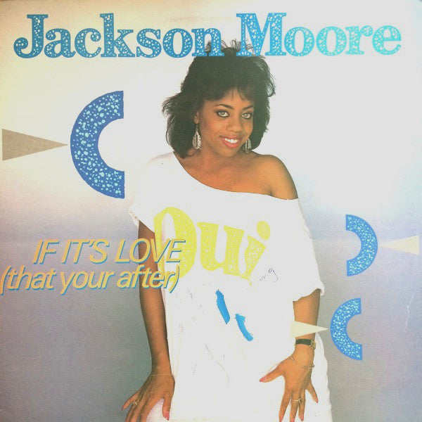 Jackson Moore - If It's Love (Maxi-Single)  42687 Maxi-Singles Goede Staat