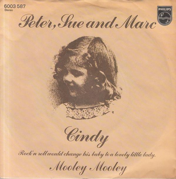 Peter Sue And Marc - Cindy 13242 Vinyl Singles Goede Staat