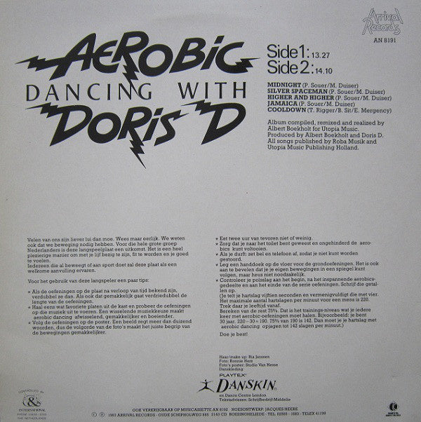 Doris D - Aerobic Dancing With Doris D (LP) 40386 Vinyl LP Goede Staat