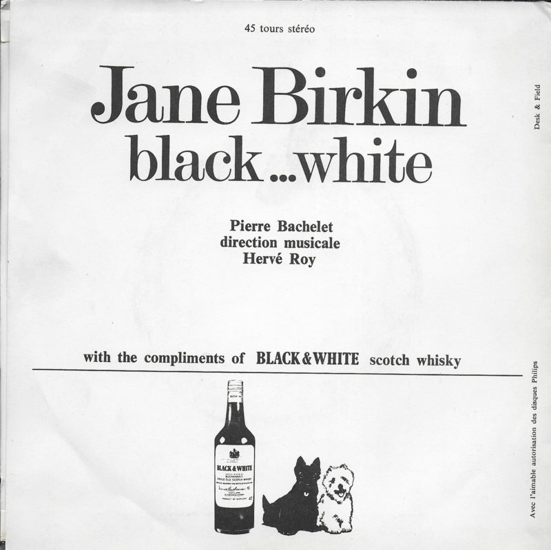 Jane Birkin - Black...White 29831 Vinyl Singles Goede Staat