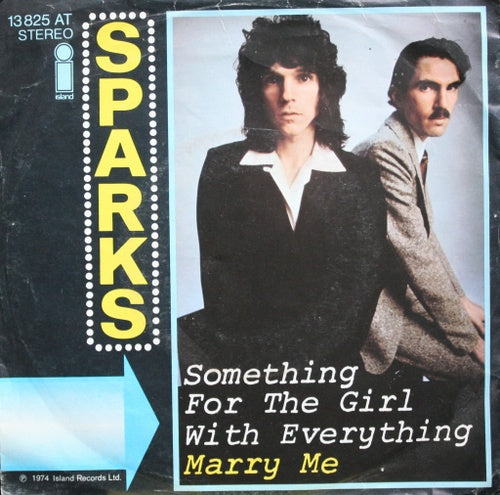 Sparks - Something For The Girl With Everything 05866 Vinyl Singles Goede Staat