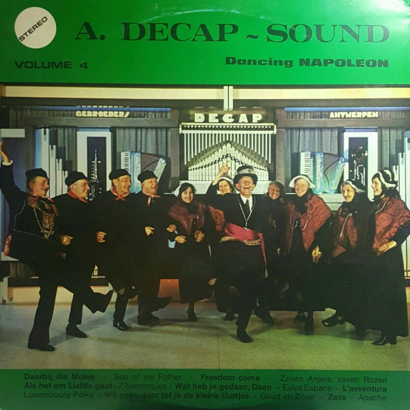 Decap-Antwerpen - A. Decap-Sound - Volume 4 (LP) 43779 Vinyl LP Goede Staat