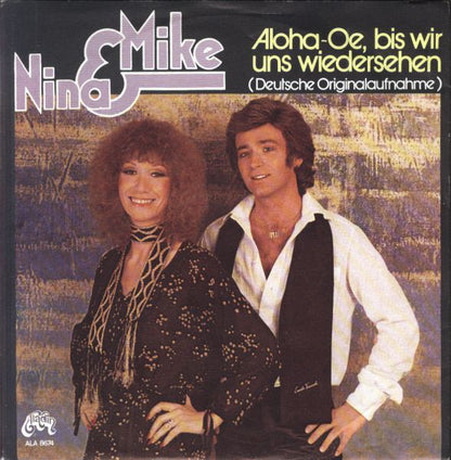 Nina & Mike - Aloha-Oe, Bis Wir Uns Wiedersehen 22774 Vinyl Singles Goede Staat