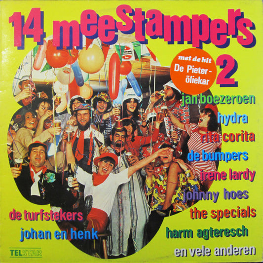 Various - 14 Meestampers 2 (LP) 42417 Vinyl LP Goede Staat