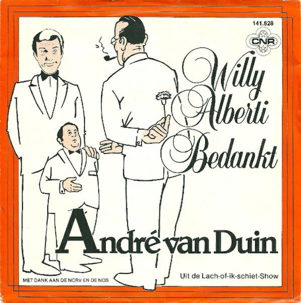 André van Duin - Willy Alberti Bedankt 03228 Vinyl Singles Goede Staat