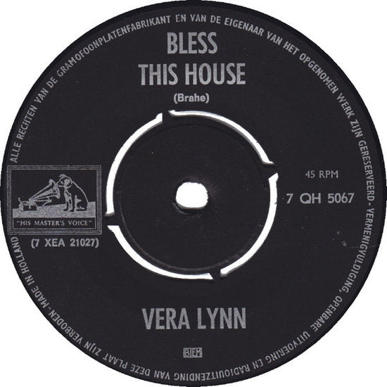 Vera Lynn - Bless This House 02844 Vinyl Singles Goede Staat