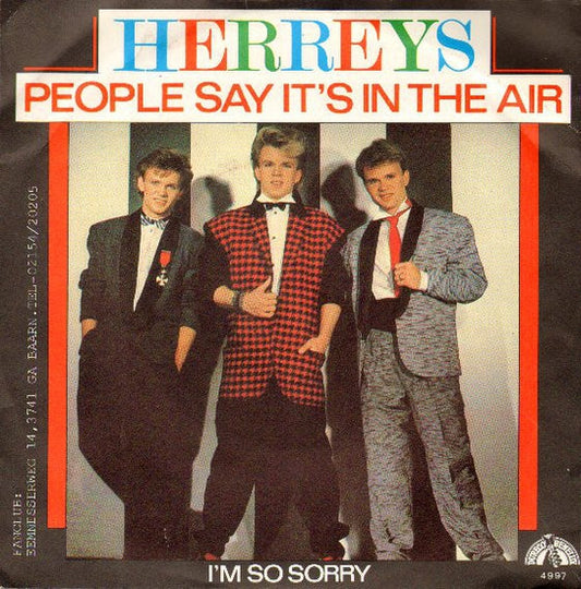 Herrey's - People Say It's In The Air 12692 Vinyl Singles Goede Staat