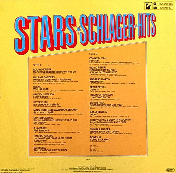 Various - 20 Giganten Stars, Schlager, Hits (LP) 40239 Vinyl LP Goede Staat